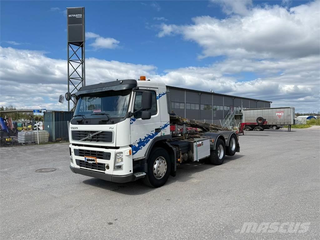 Volvo FM340 6x2 Camiões caixa desmontável com elevador de cabo