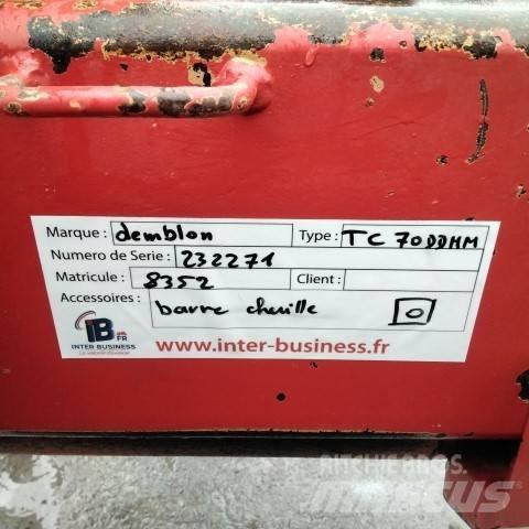 Demblon TC 70 Charruas reversíveis