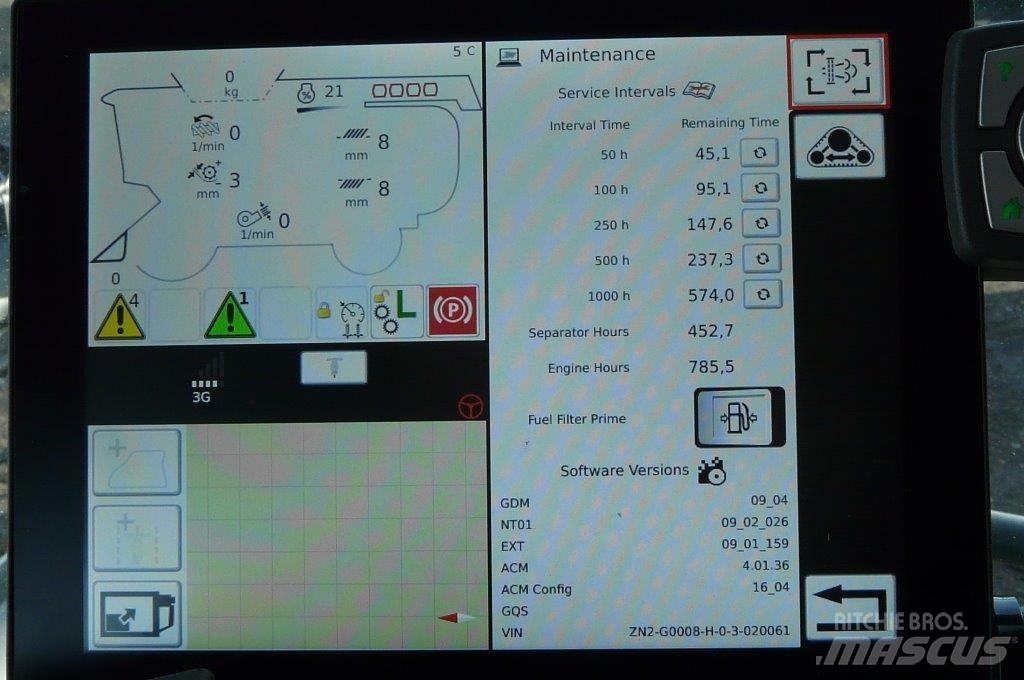 Fendt Ideal 8 Ceifeiras debulhadoras