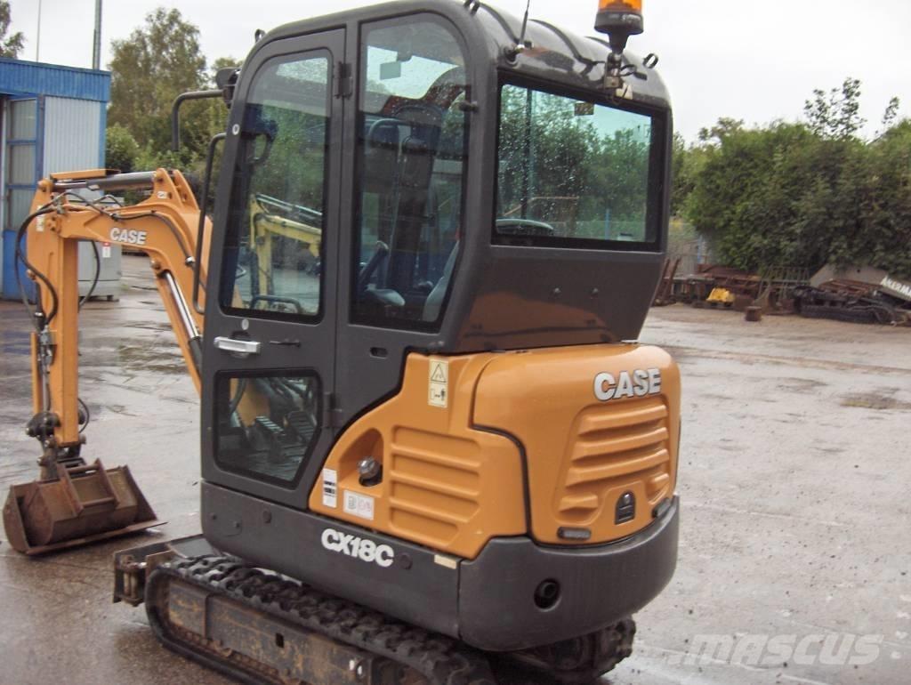 CASE CX 18 C Miniescavadeiras