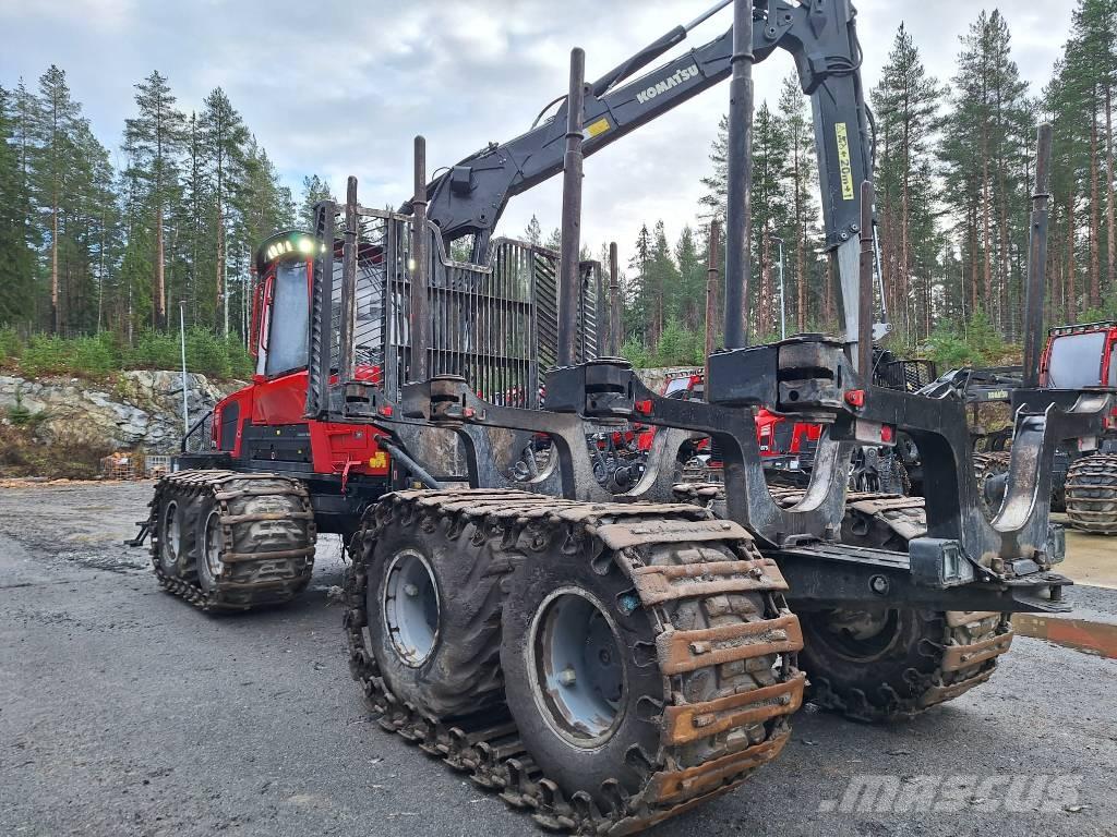 Komatsu 875 Forwarders florestais