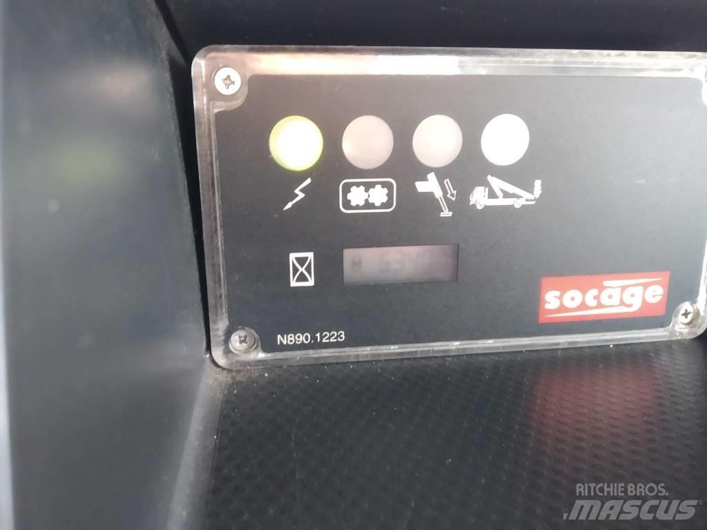 Socage APACHE DA22 Plataformas aéreas montadas em camião