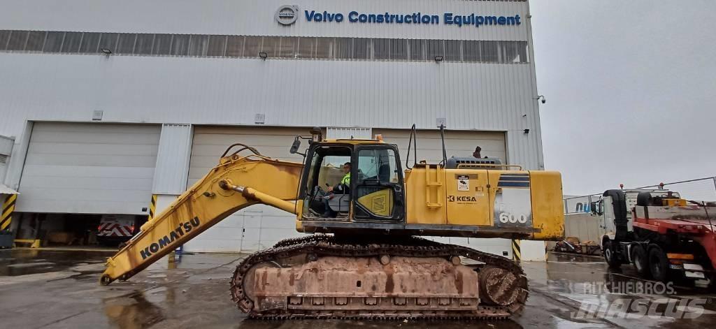 Komatsu PC 600 LC-8 Escavadeiras de esteiras