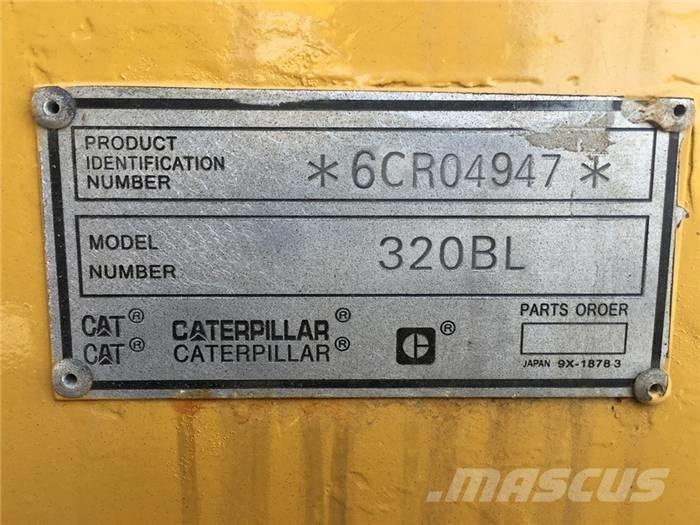 CAT 320 B L Escavadeiras de esteiras
