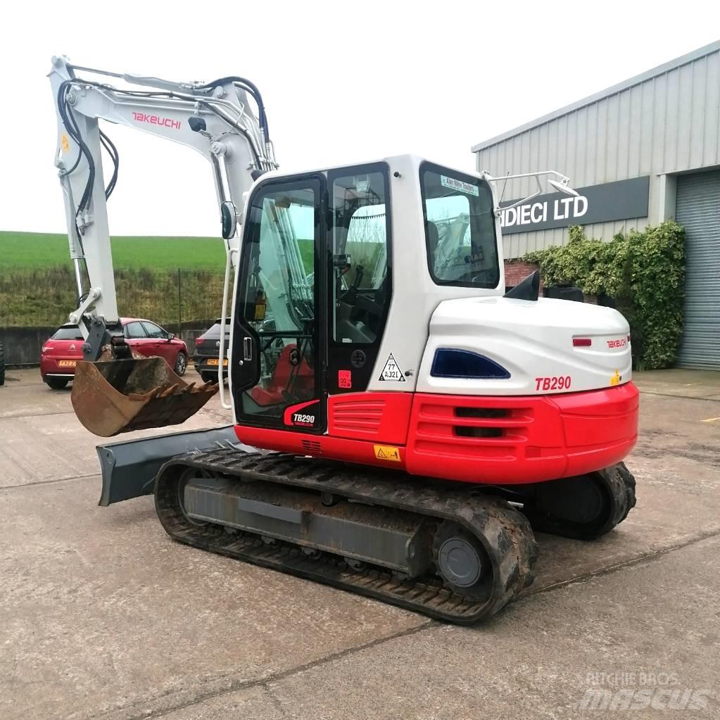 Takeuchi TB290 Escavadoras Midi 7t - 12t