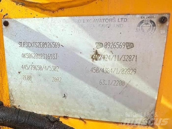 JCB 3CX Retroescavadeiras