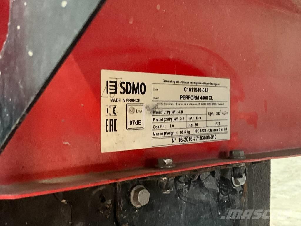 Sdmo perform 4500 XL Geradores Gasolina