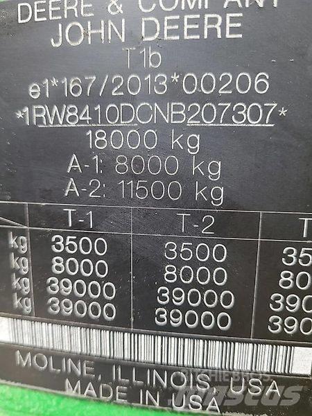 John Deere 8 R 410 Tratores Agrícolas usados