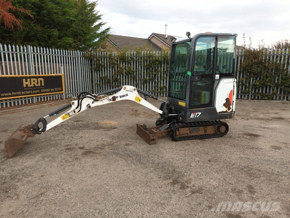 Bobcat E 17 Miniescavadeiras
