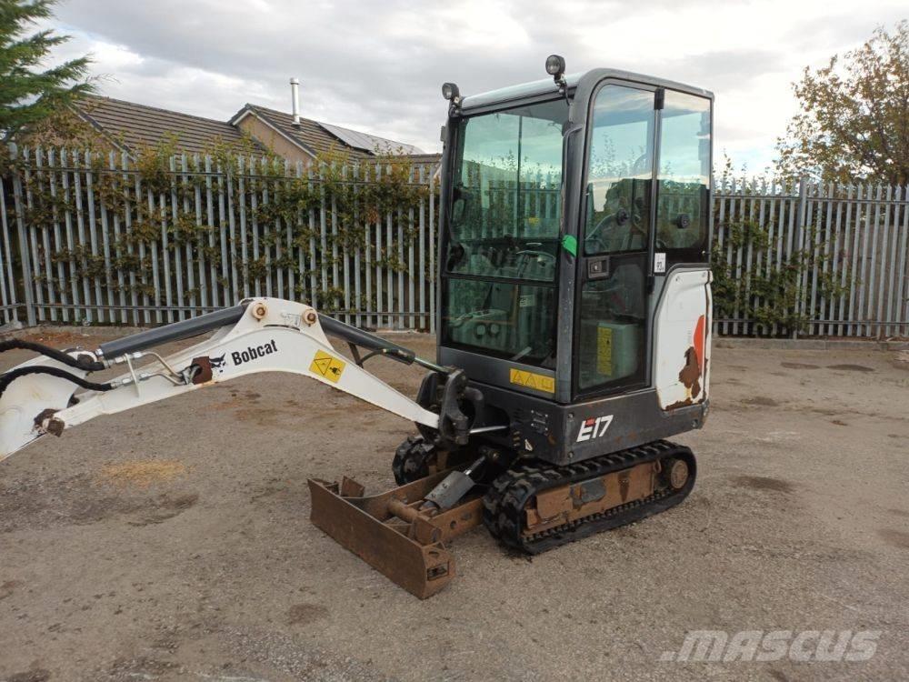 Bobcat E 17 Miniescavadeiras