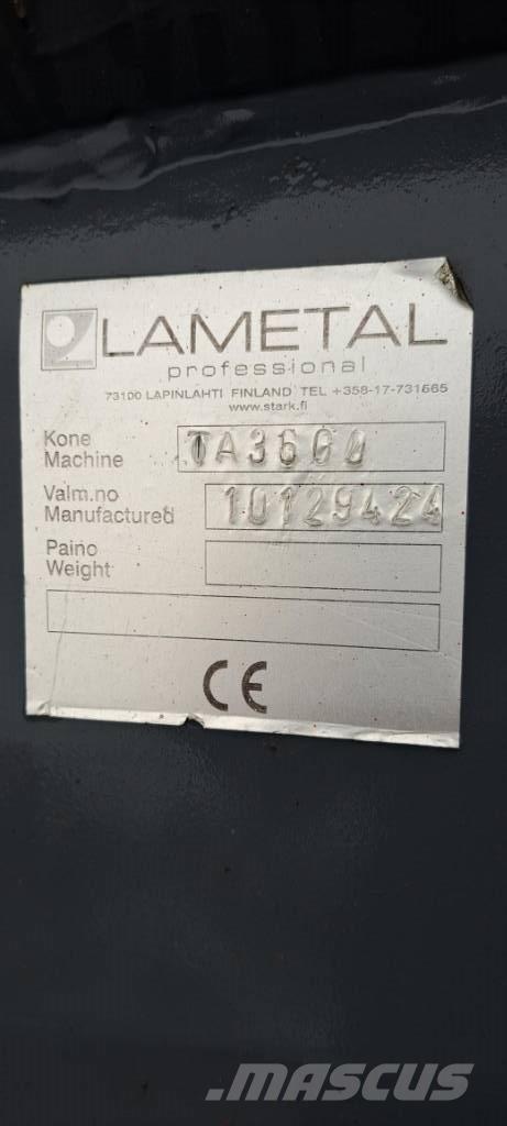 Stark TA 3600 Lâminas de neve e arados