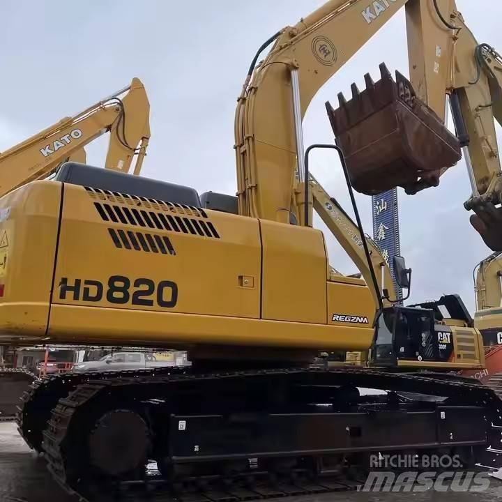 Kato HD820 Escavadeiras de esteiras
