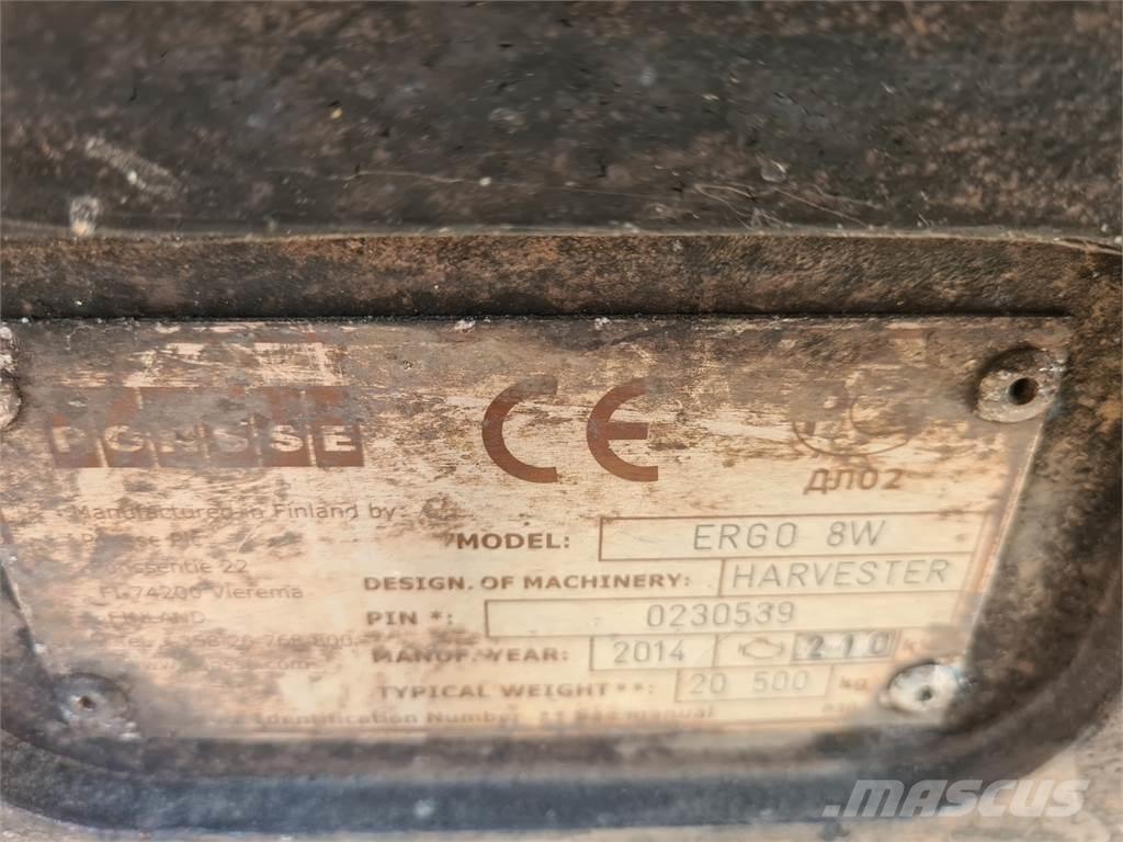 Ponsse Ergo 8wd Processadores florestais