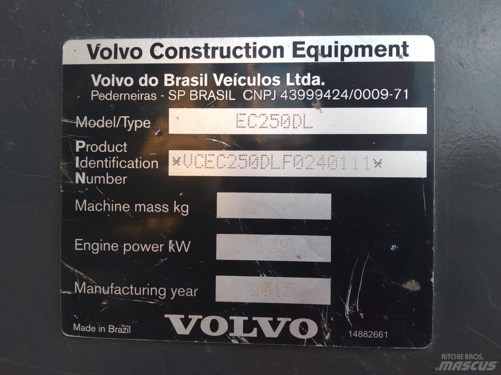 Volvo EC 250 D L Escavadeiras de esteiras
