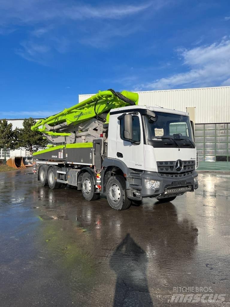 Zoomlion ZL43 Bombas de betonagem