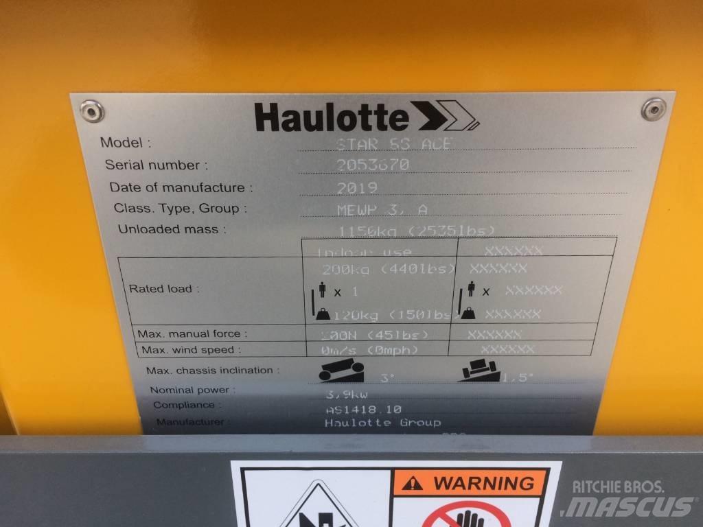 Haulotte Star 8S Plataformas de Mastro Vertical
