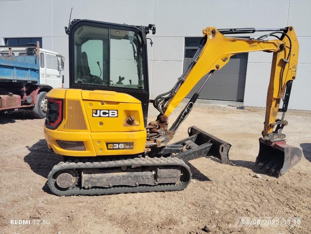 JCB 36 C-1 Escavadeiras de esteiras