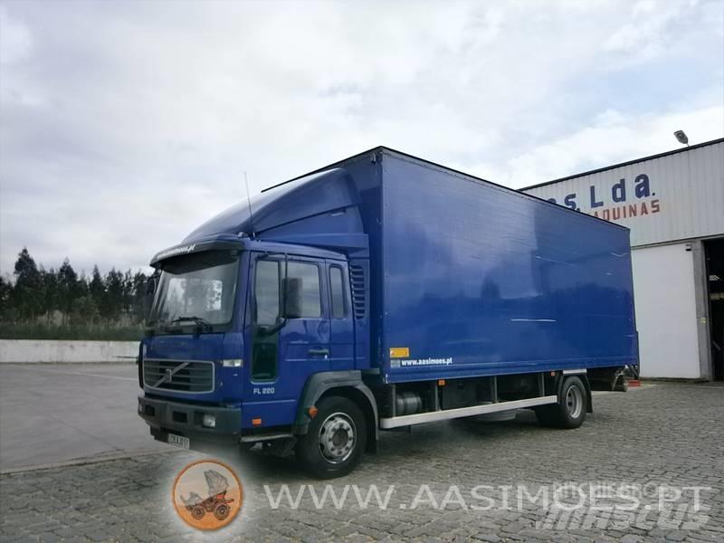 volvo FL6 220 Caminhões de caixa fechada