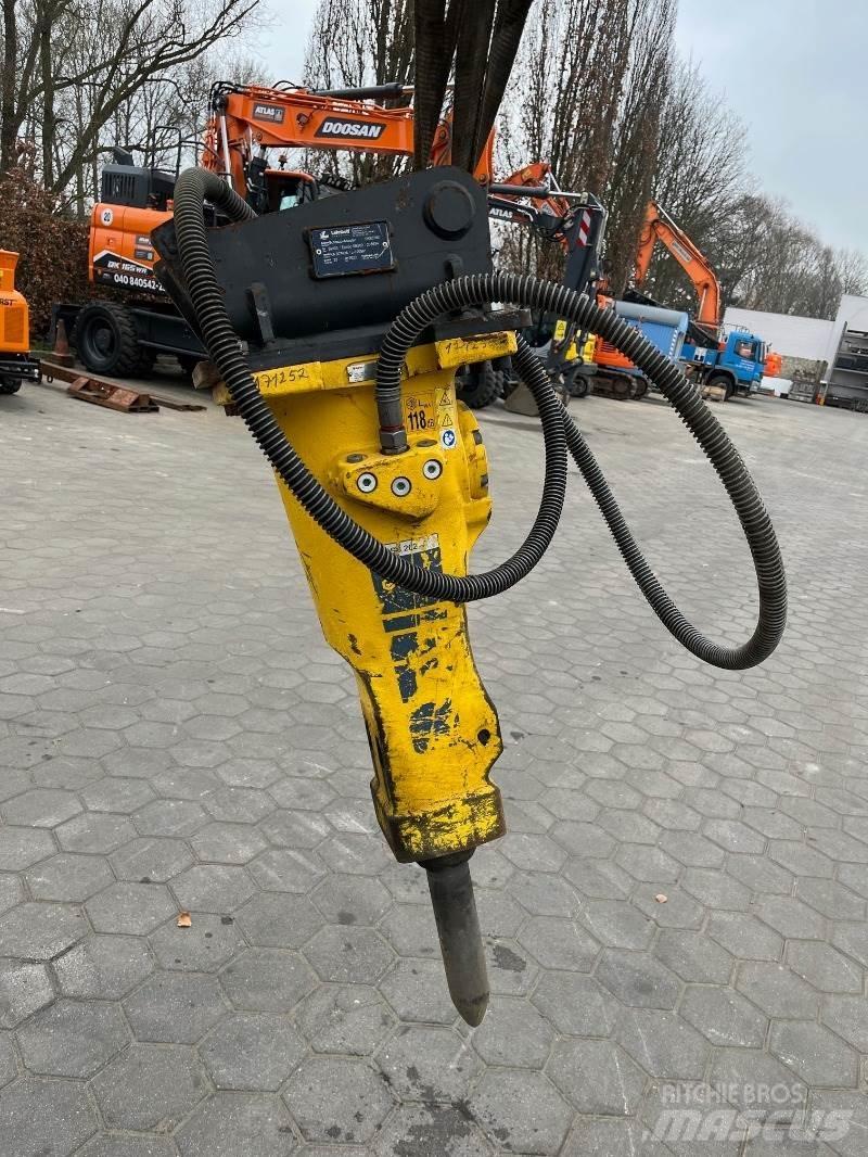 Atlas Copco SB202 Martelos de quebragem