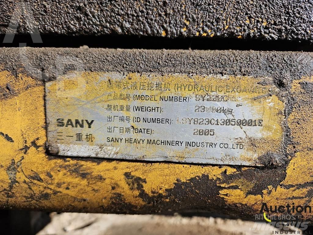 Sany SY 230 C Escavadeiras de esteiras
