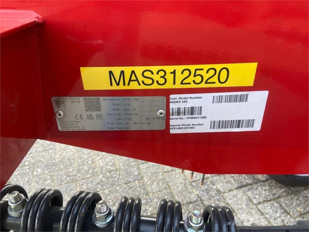 Vicon Andex 353 Encordoadores de Feno