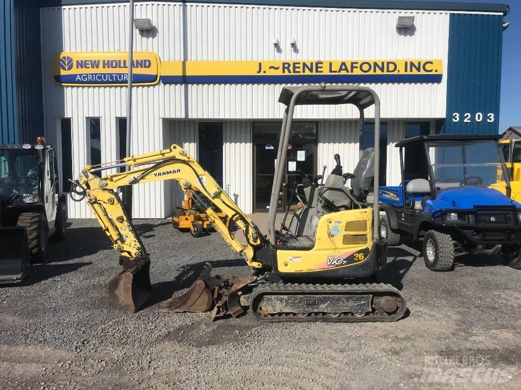 Yanmar Vio 17 Escavadeiras de esteiras