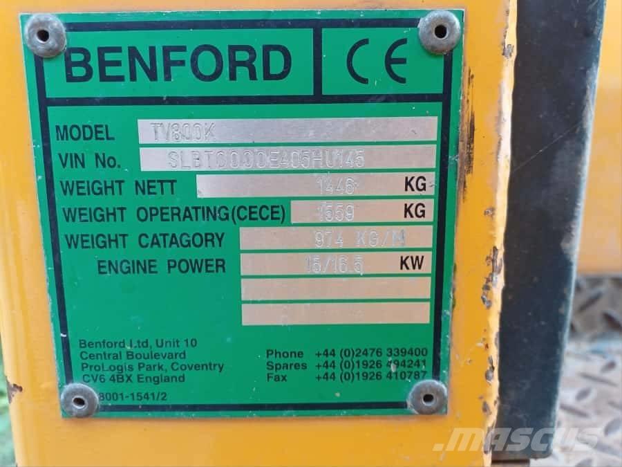 Terex TV 800 Cilindros Compactadores tandem