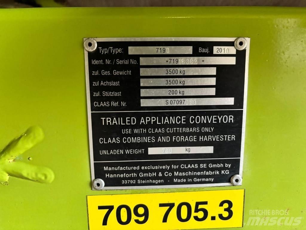 CLAAS CONVIO 930 Acessórios de ceifeiras debulhadoras