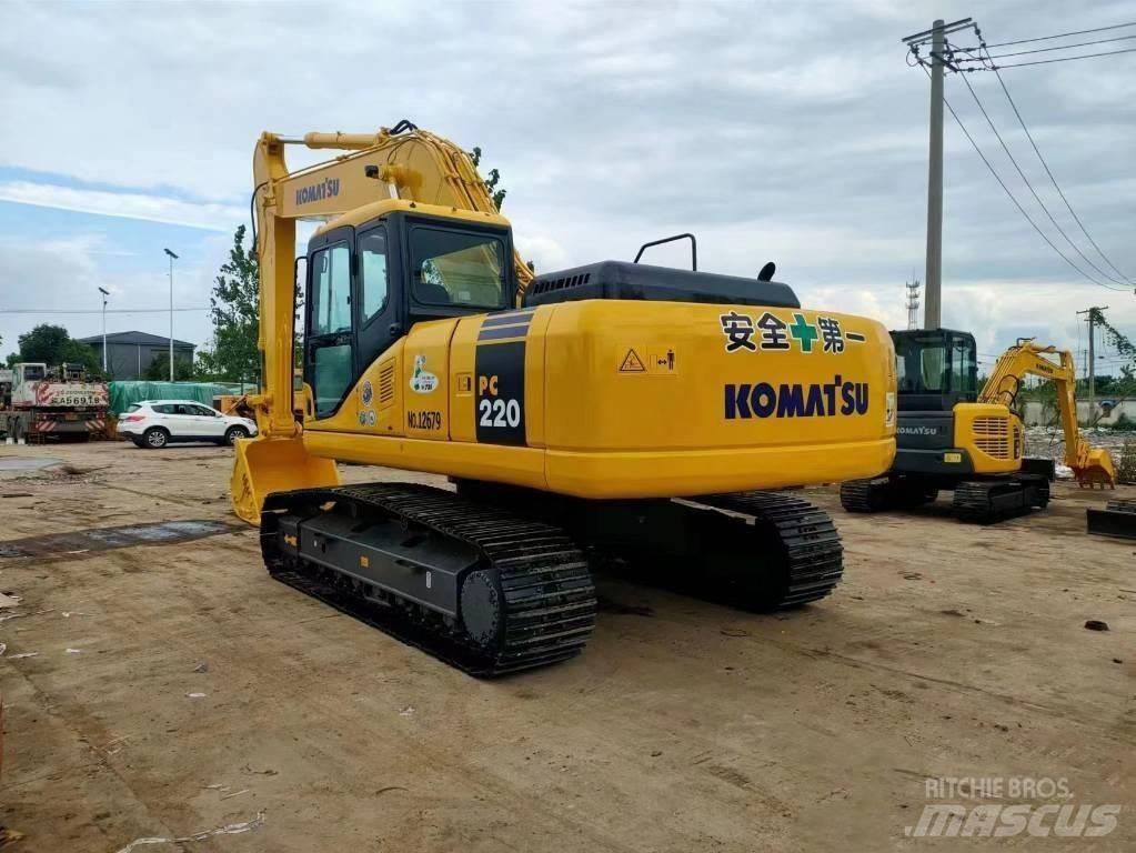 Komatsu pc220-7 Escavadeiras de esteiras