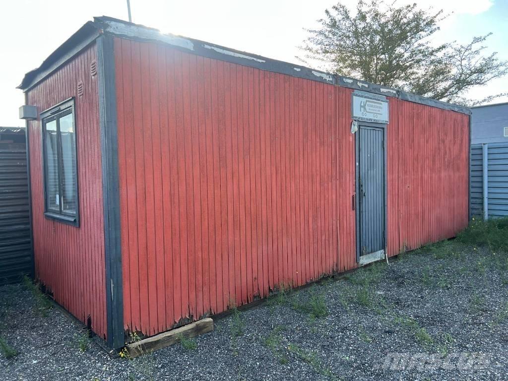  Arbetsbod Röd Tendas Construção