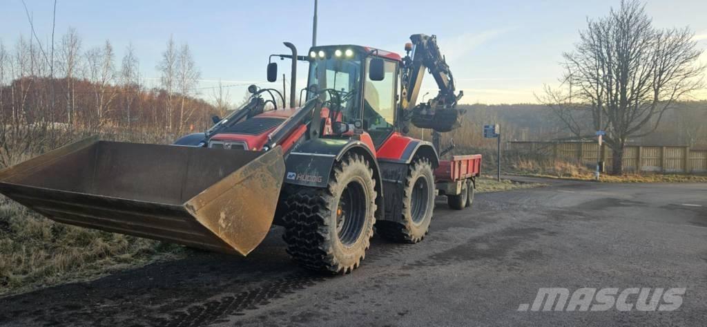 Huddig 1260 C Escavadoras com Pá frontal