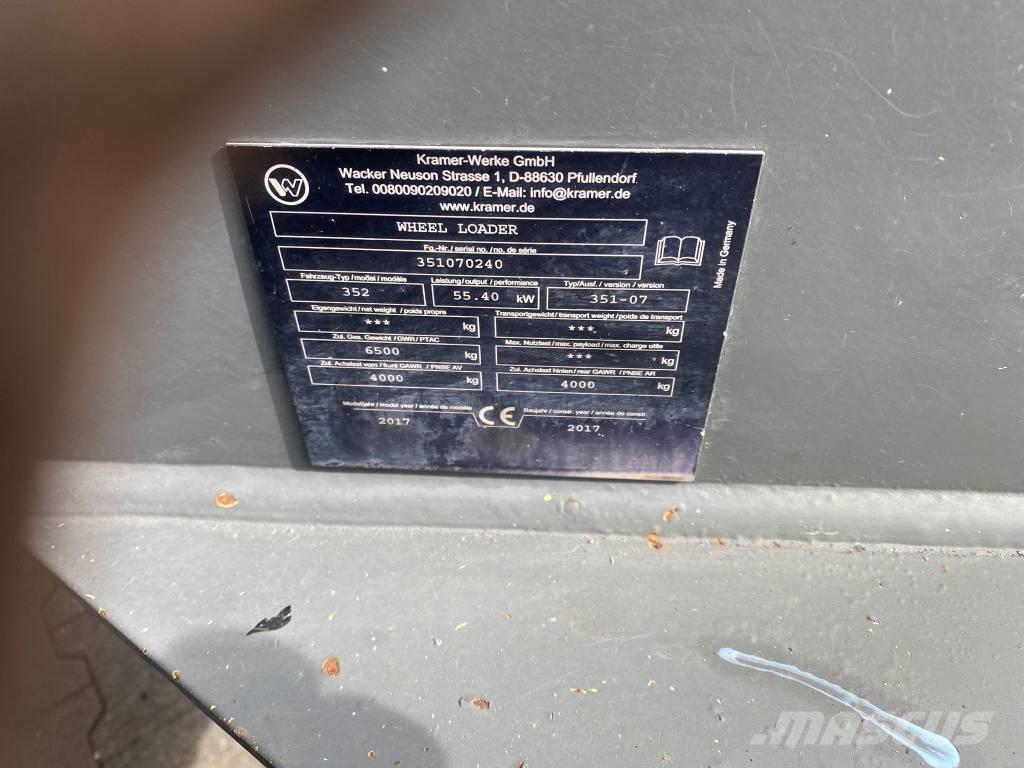 Kramer 8085 T Carregadeiras de rodas