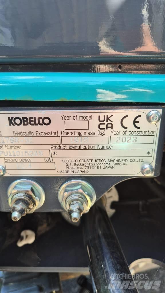 Kobelco SK 17 SR Miniescavadeiras