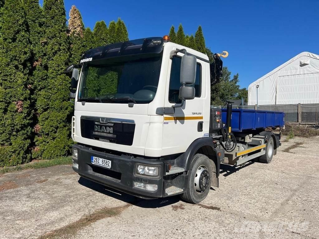 MAN TGM 15.250 Camiões Ampliroll