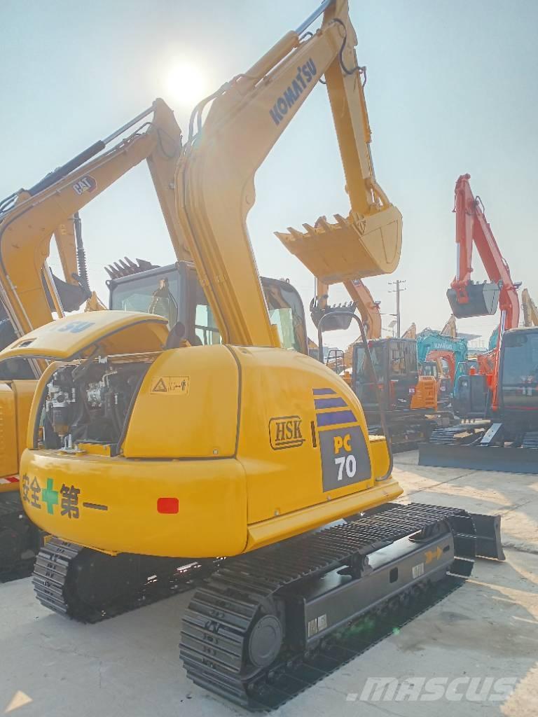 Komatsu PC 70 Escavadoras Midi 7t - 12t
