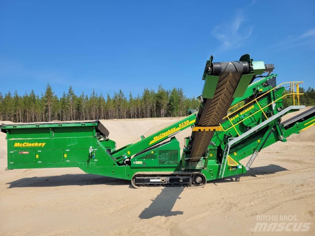 McCloskey S130 Crivos móveis