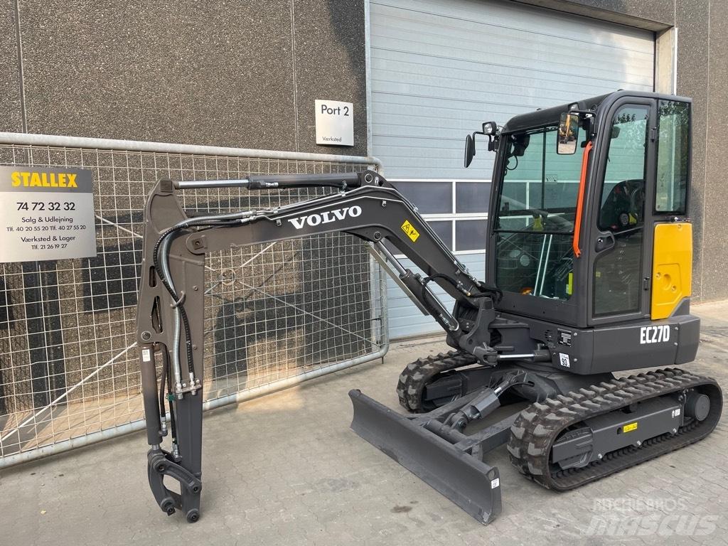 Volvo EC27D Miniescavadeiras
