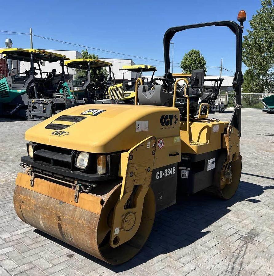 CAT CB 334E Cilindros Compactadores tandem