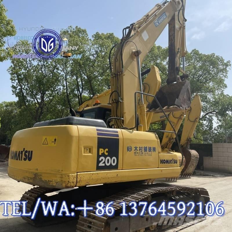 Komatsu PC 200-7 Escavadeiras de esteiras