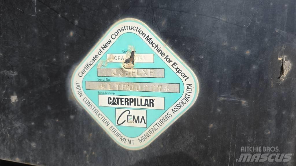 CAT 336 F L Escavadeiras de esteiras