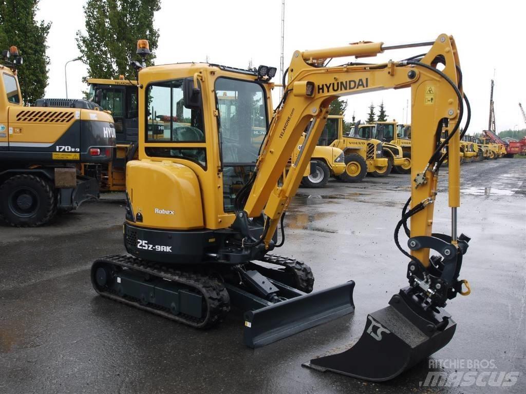 Hyundai R25Z-9AK Miniescavadeiras