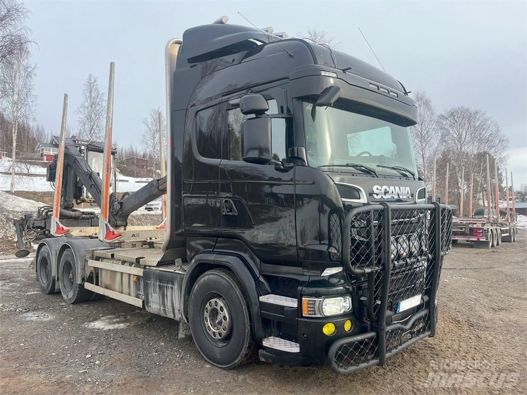 Scania R 580 Caminhões de transporte de troncos