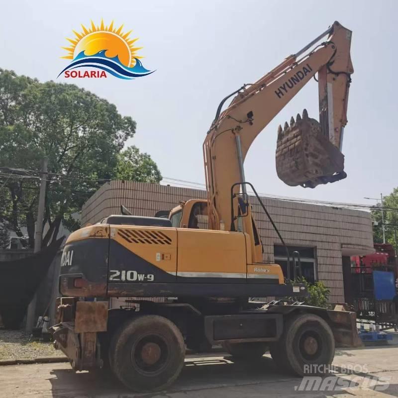 Hyundi 210w-9 Escavadoras de rodas