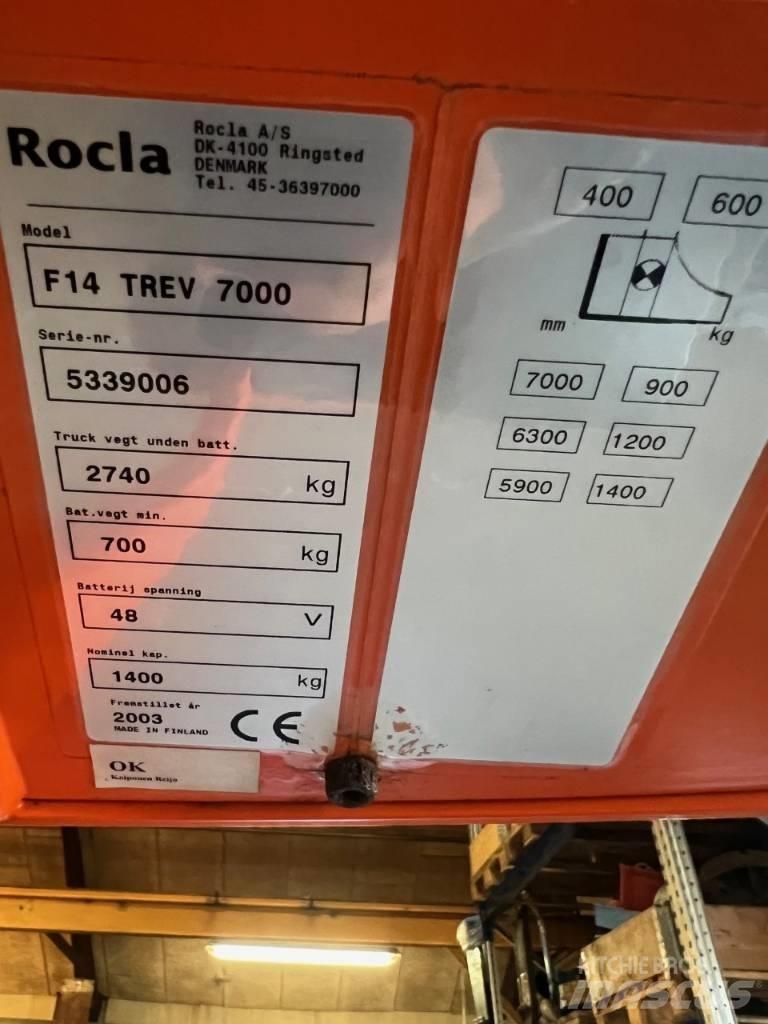 Rocla F 14 Trev 7000 Empilhadores Elevadores