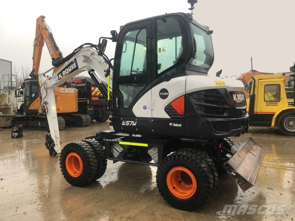 Bobcat E 57 W Escavadoras de rodas