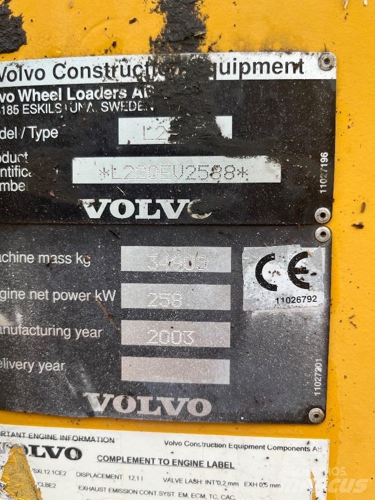Volvo L 220 E Carregadeiras de rodas