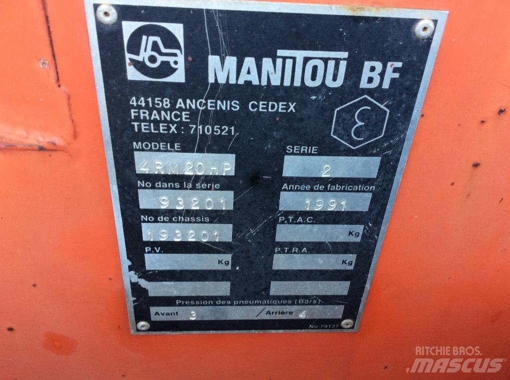 Manitou 4 RM 20 HP Transmissăo