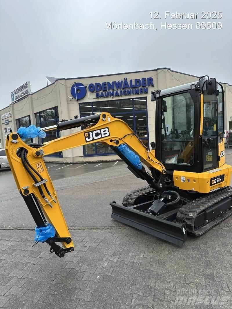 JCB 26C-1 Miniescavadeiras