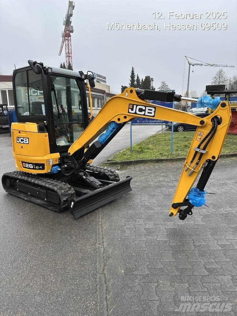 JCB 26C-1 Miniescavadeiras
