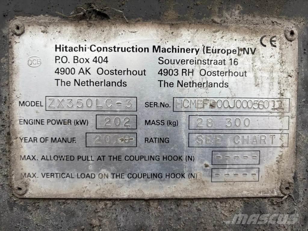 Hitachi ZX350LC-3 Escavadeiras de esteiras